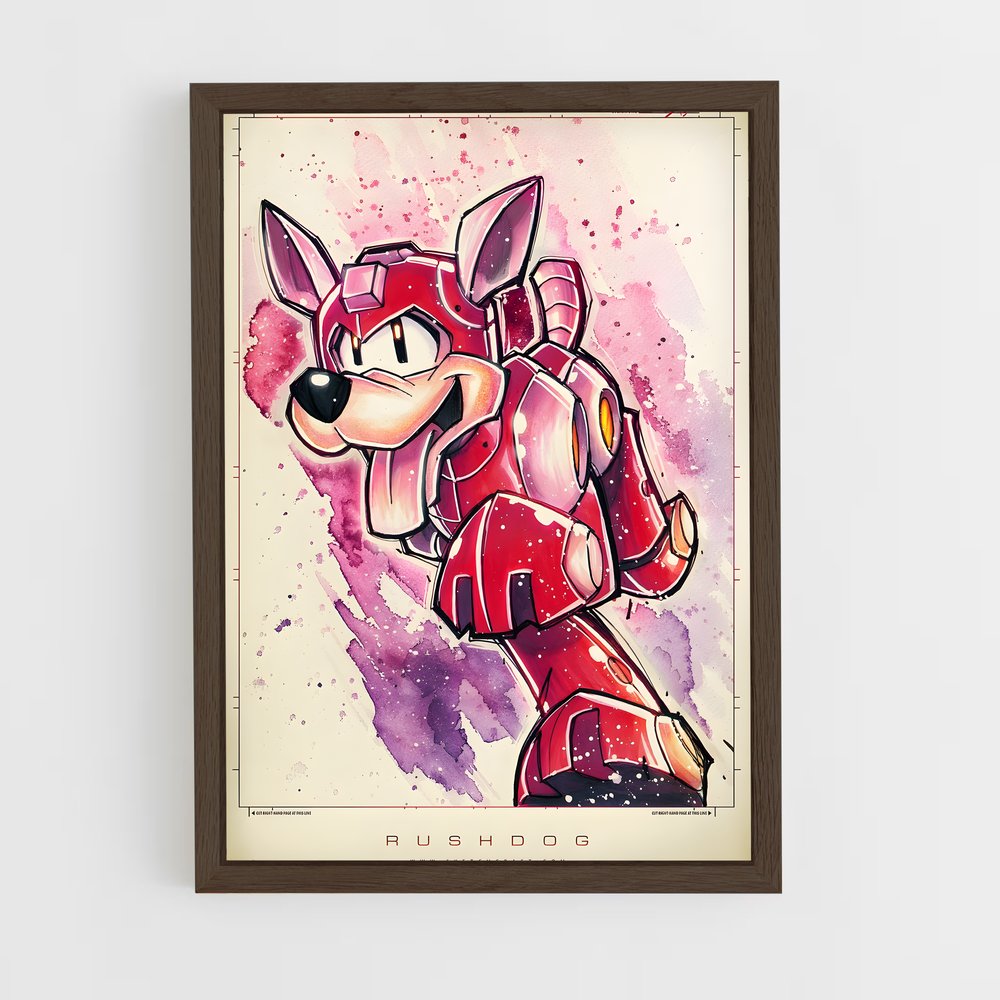 Poster Sonic Inferno – affiche Mega man (vue 5)